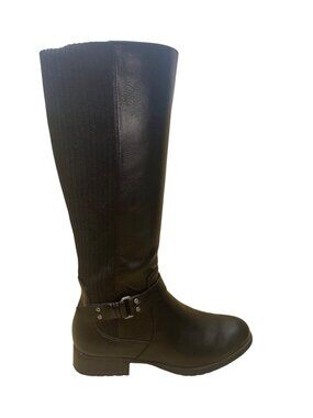 LifeStride Women’s Black Knee Soft System High Riding Boots Size 7M